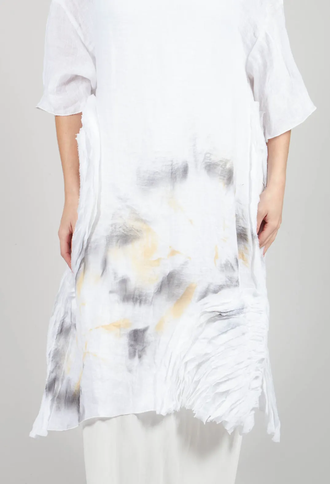 Tadashi with Giovanna Guglielmi Dresses^Lightweight Print Dress in White