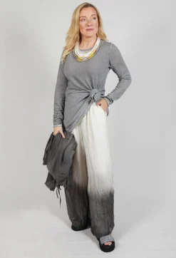 Rundholz Dip Jumpers^Lightweight Pullover in C.Coal 70% Cloud