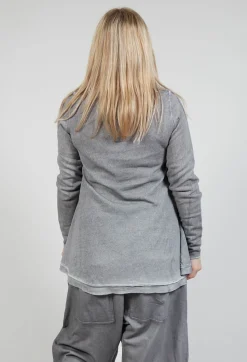 Rundholz Dip Jumpers^Lightweight Pullover in C.Coal 70% Cloud