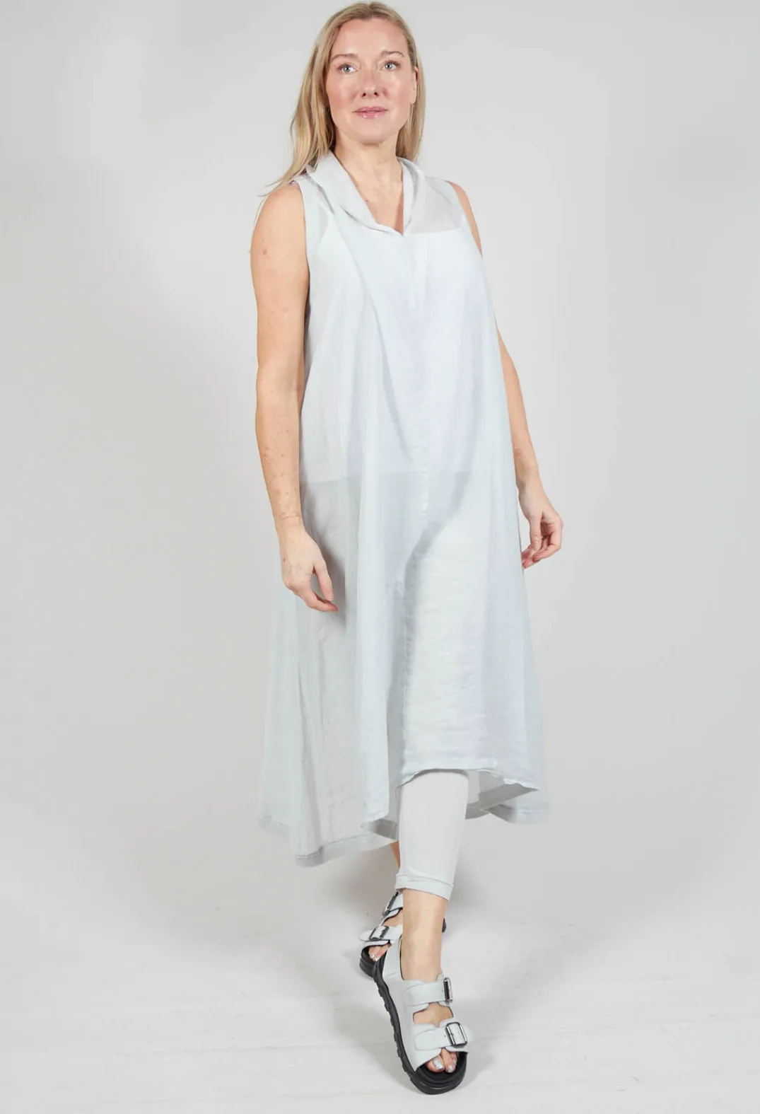 Rundholz Black Label Dresses^Lightweight Sleeveless Dress in Grey