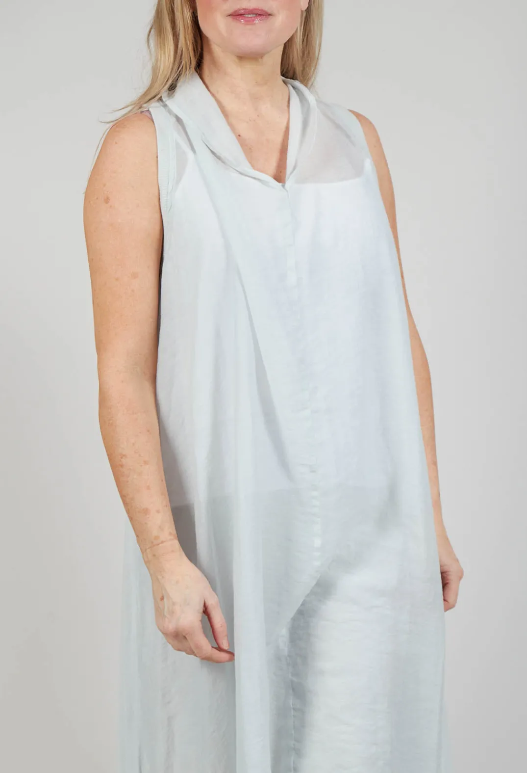Rundholz Black Label Dresses^Lightweight Sleeveless Dress in Grey