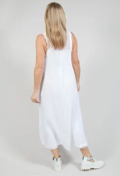 Rundholz Black Label Dresses^Lightweight Sleeveless Dress in White