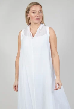 Rundholz Black Label Dresses^Lightweight Sleeveless Dress in White