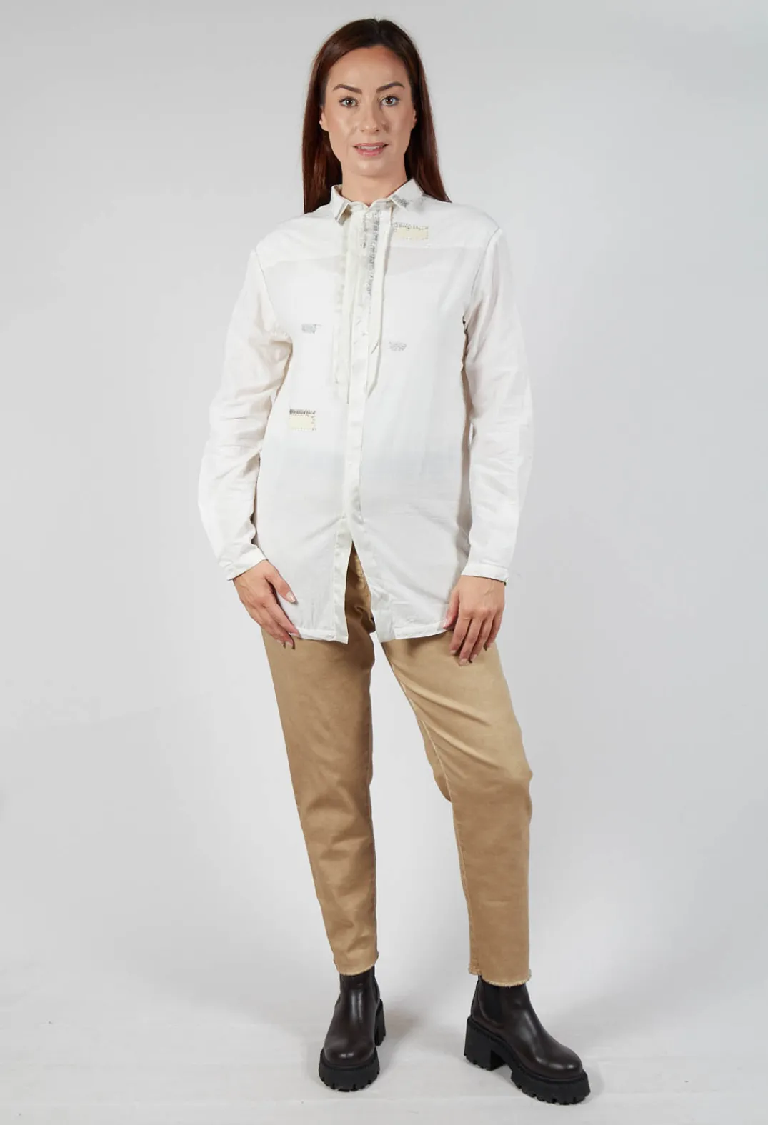 Umit Unal Shirts & Blouses^Lightweight Voile Shirt in Henna