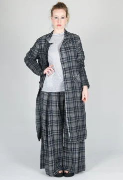 Umit Unal Tops^Linen Comfort Top in Original Grey