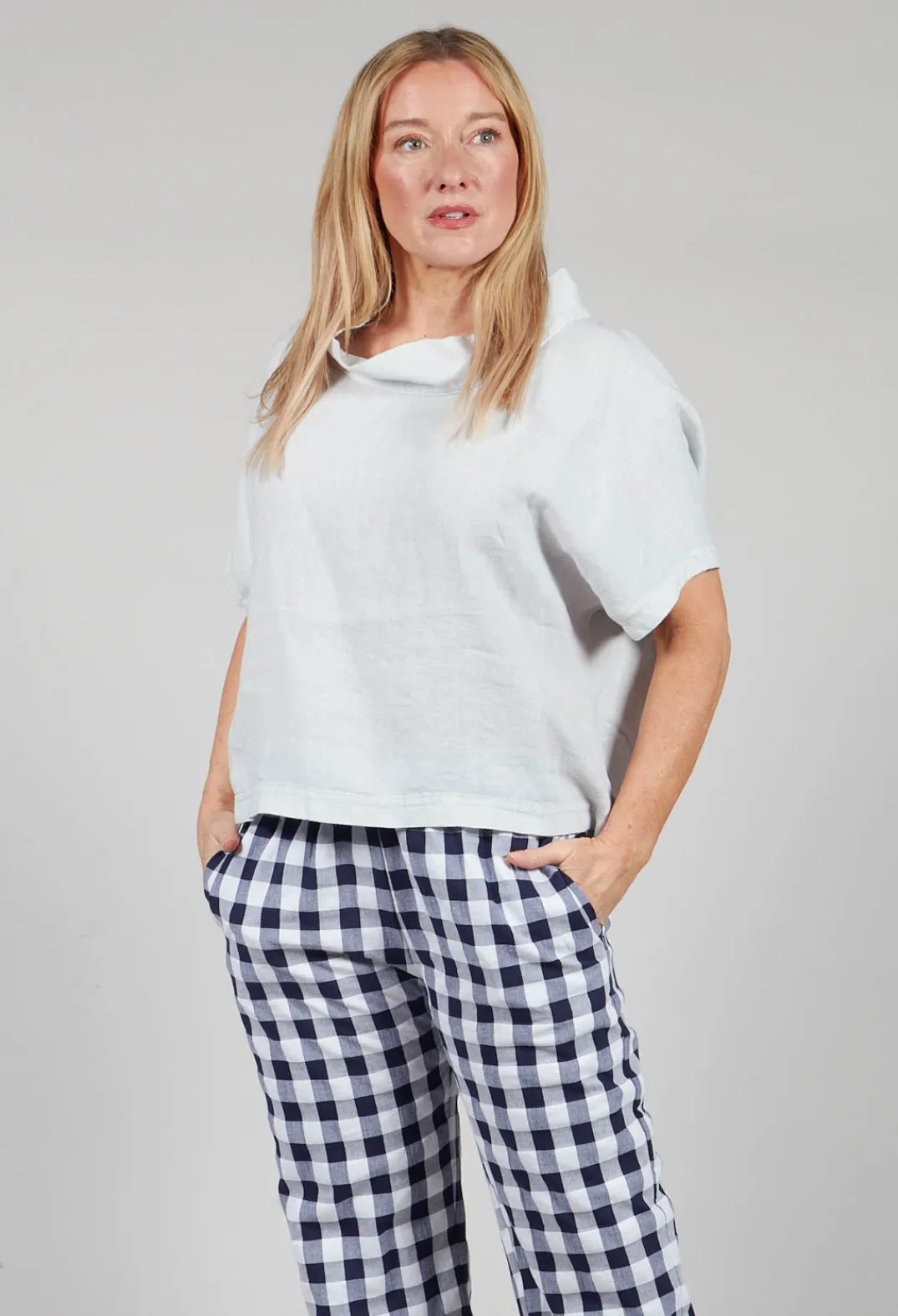 Elemente Clemente Tops^Linen Diva Top in Greige
