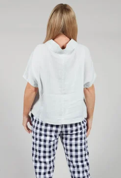 Elemente Clemente Tops^Linen Diva Top in Greige