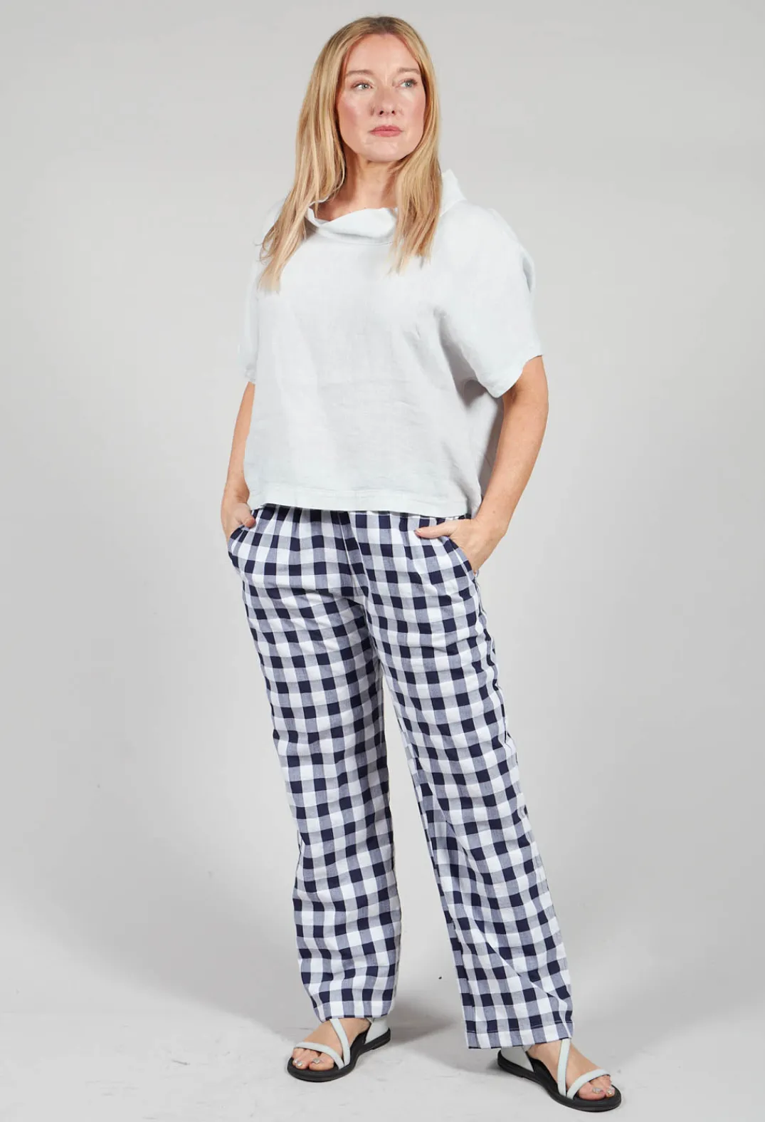 Elemente Clemente Tops^Linen Diva Top in Greige