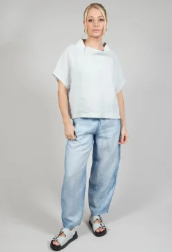 Elemente Clemente Tops^Linen Diva Top in Greige