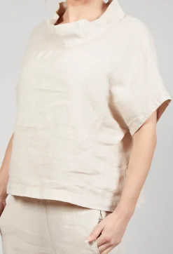 Elemente Clemente Tops^Linen Diva Top in Rattan