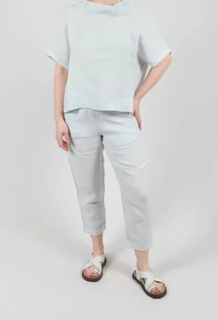 Elemente Clemente Trousers^Linen Geisha Pants in Pearl