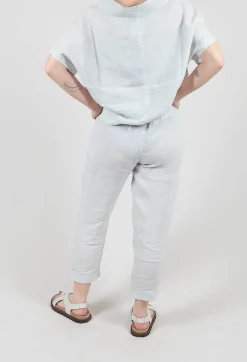 Elemente Clemente Trousers^Linen Geisha Pants in Pearl