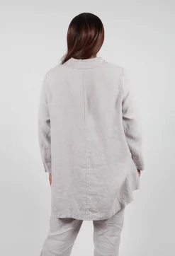 Thing Shirts & Blouses^Linen Shirt in Light Grey
