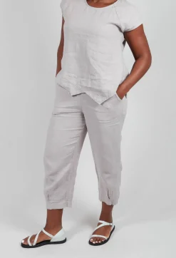 Thing Trousers^Linen Trousers in Light Grey