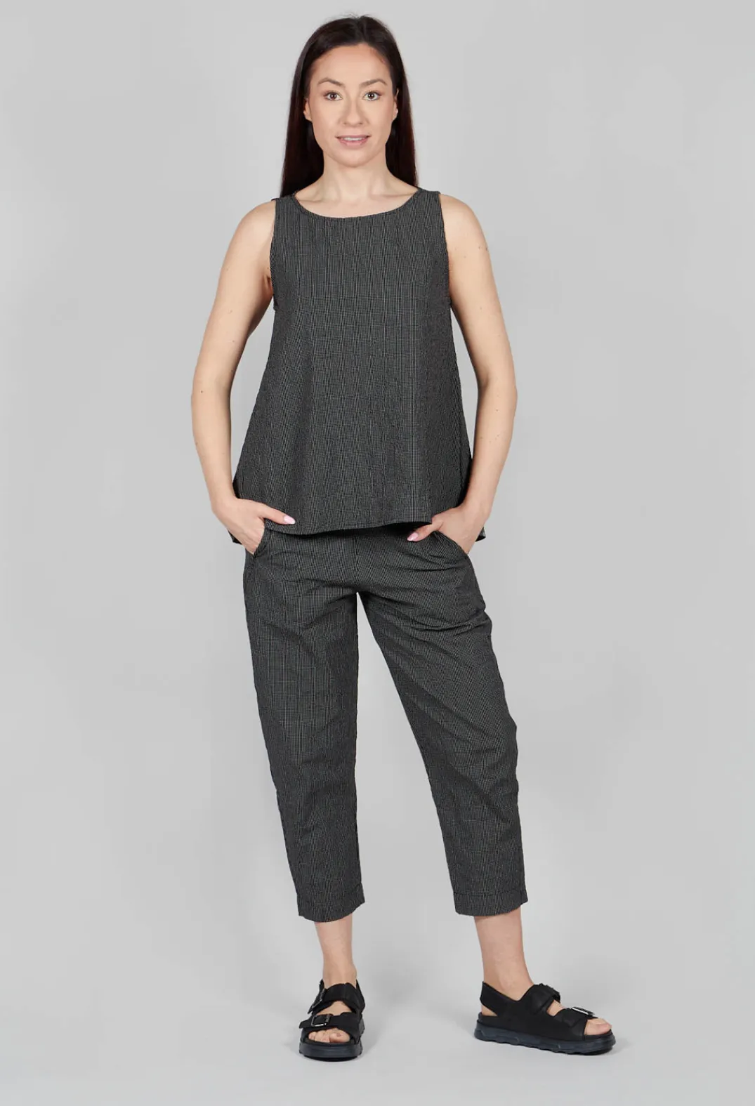 Mama B Tops^Lira Q Top In Nero