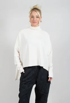 La Vaca Loca Tops^Lizeth Knitted Jumper in Cream