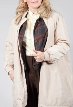 Amici Jackets^Long Bomber Jacket in Powder
