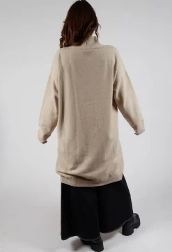 Sarah Pacini Cardigans^Long Cardigan in Beige