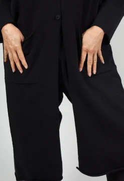 Isabel Benenato Cardigans^Long Cardigan in Black