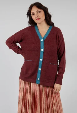 Traces of Me Cardigans^Long Cardigan in Hollister Steel
