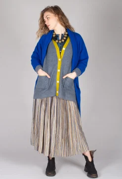 Traces of Me Cardigans^Long Cardigan in Jacaranda Weed