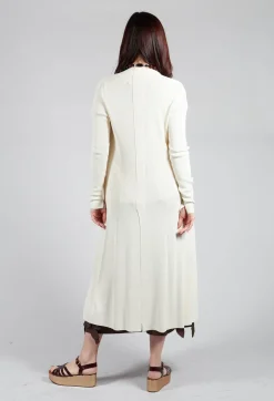 Isabel Benenato Cardigans^Long Cardigan in White