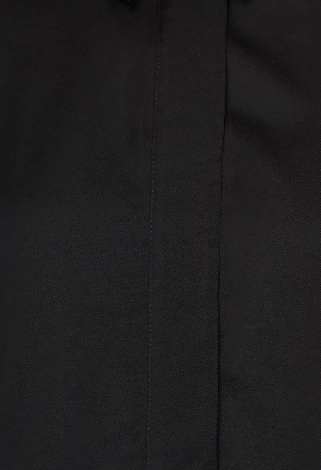 Collectors Club Shirts & Blouses^Long Fitted Shirt in Shiny Black