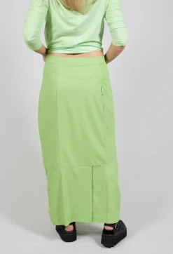Rundholz Black Label Skirts^Long Jersey Pencil Skirt in Lime