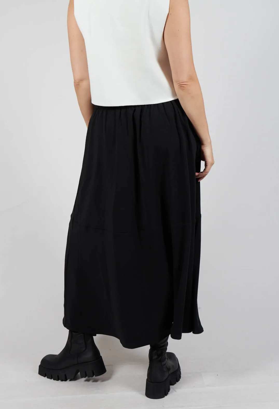 Sarah Pacini Skirts^Long Length Skirt in Black