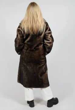 Dom Goor Coats^Long Opera Coat in White Smoke