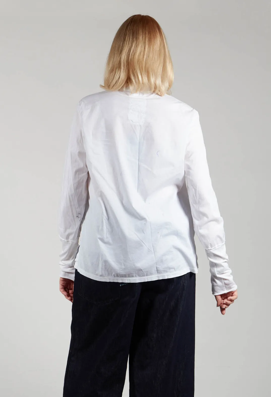Aequamente Shirts & Blouses^Long Sleeve Shirt in White