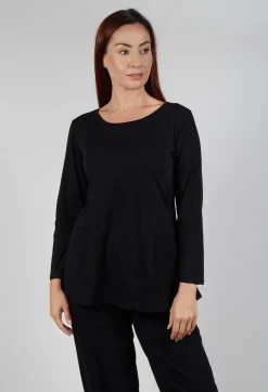 Bread and Butter Tops^Long Sleeve Top in Black
