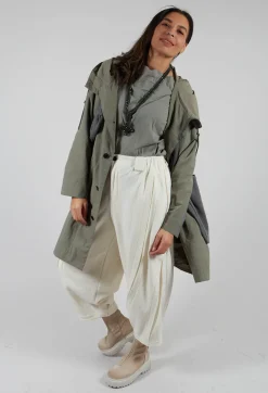 Moyuru Jumpers^Long Sleeve Top in Light Grey