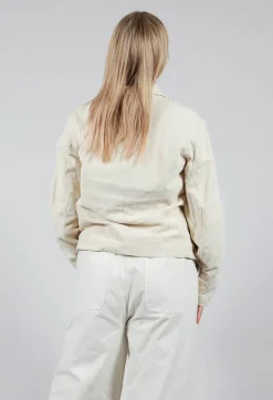 Aequamente Jackets^Long Sleeved Jacket in Chalk