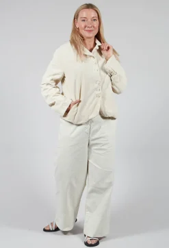 Aequamente Jackets^Long Sleeved Jacket in Chalk