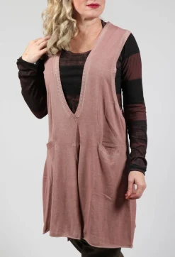 Rundholz Mainline Knitwear|Jumpers^Long Sweater Vest in Amaretto Cloud