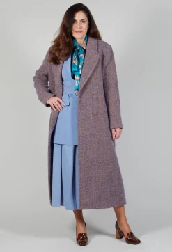 Beatrice B Jackets^Longline Blazer in Hokusai Blue