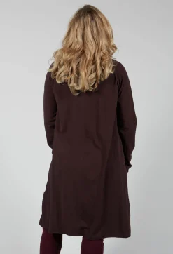 Rundholz Mainline Co-ords & Suits|Cardigans^Longline Cardigan in Dark Brown