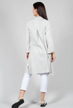 Philomena Christ Cardigans^Longline Cardigan with Pockets in Silver