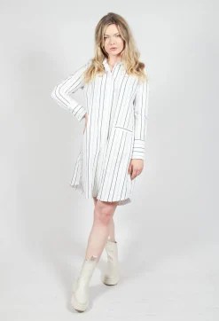 Aequamente Shirts & Blouses^Longline Dress in Abisso Stripe