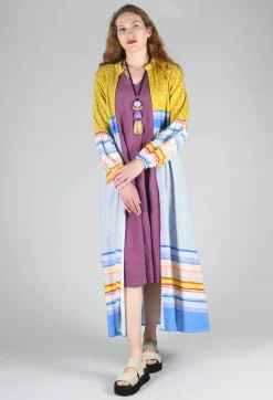 Conditions Apply Jackets^Longline Jacket in Multi Colour