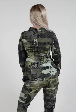 Rundholz Black Label Jackets^Longline Jacket in Multicolour
