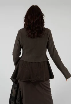 Rundholz Black Label Jackets^Longline Jacket with Feature Pockets in Jungle