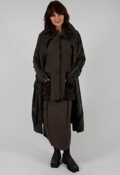 Rundholz Black Label Jackets^Longline Jacket with Feature Pockets in Jungle