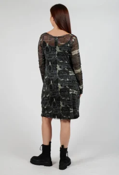 Rundholz Black Label Tops^Longline Netted Top in Multicolour