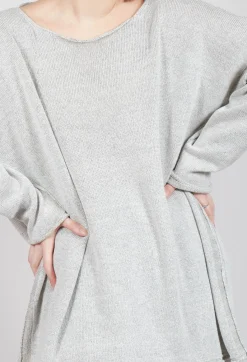 Rundholz Mainline Jumpers^Longline Relaxed Knit in Moon Sparkle