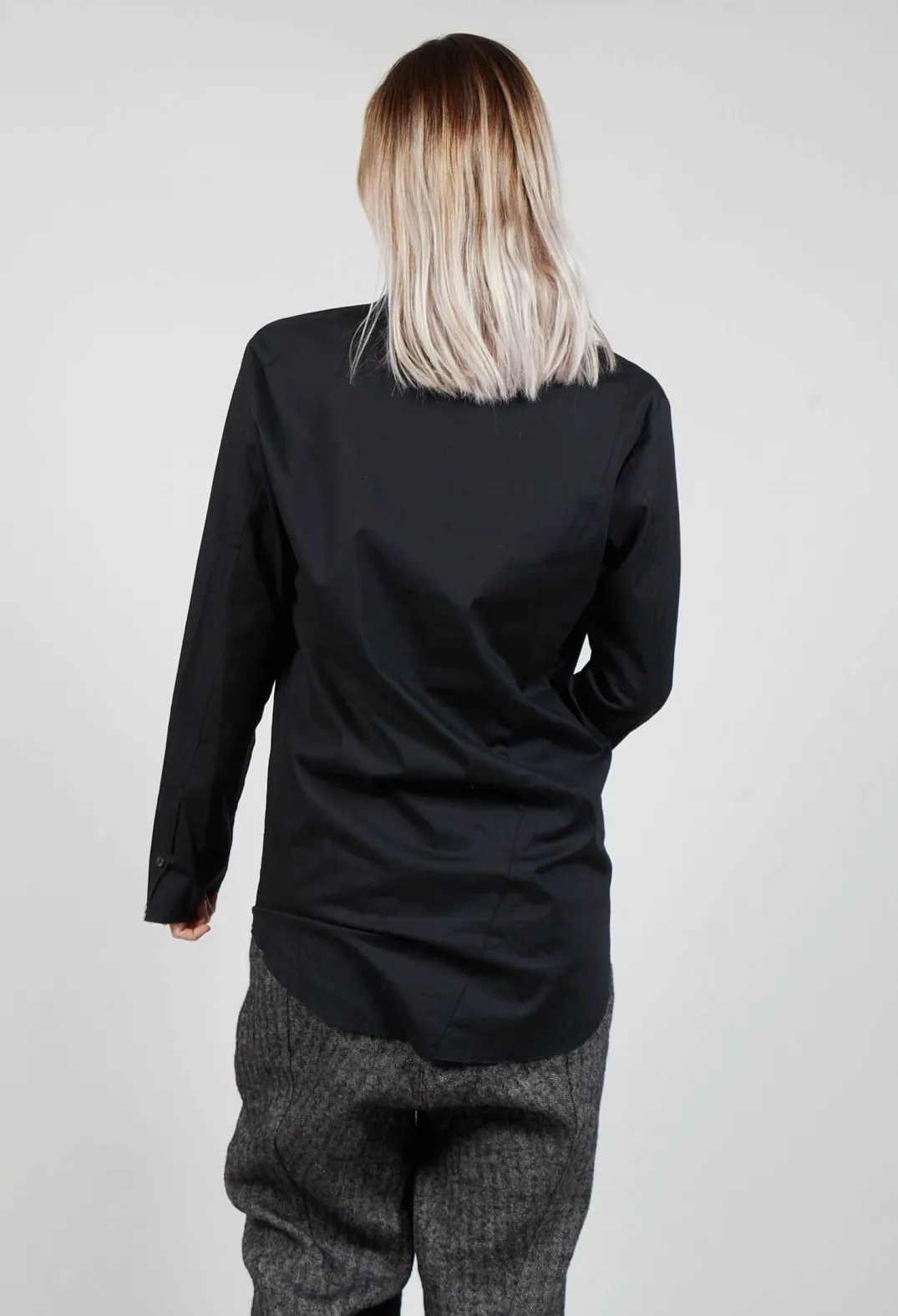 Marc Point Shirts & Blouses^Longline Shirt in Black