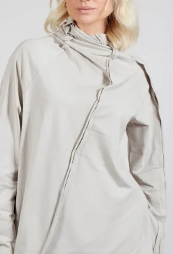 Moyuru Jumpers^Longline Structred Top in Beige