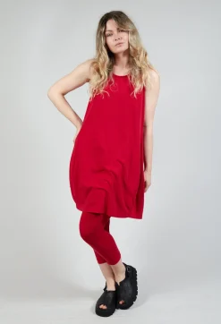 Rundholz Black Label Tops^Longline Vest Top in Chili