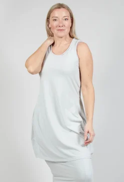 Rundholz Black Label Tops^Longline Vest Top in Grey